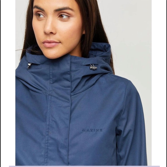 Brand new Mazine navy light jacket with hood! - Picture 6 of 11